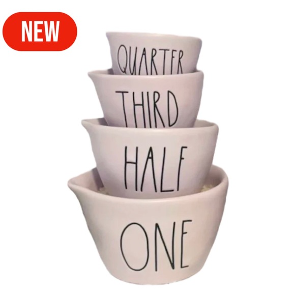 LILAC Rae Dunn Measuring Cups - Picture 4 of 4